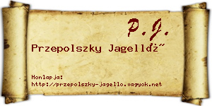 Przepolszky Jagelló névjegykártya